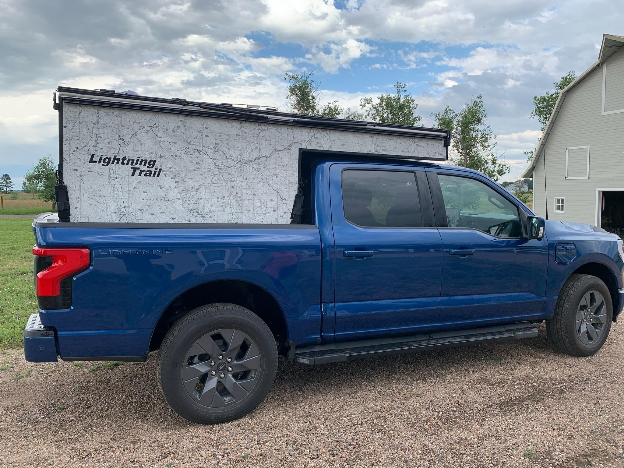 Ford F-150 Lightning The tiny, all-electric, slide-in camper I built for my F150 Lightning doesn’t have a shower, but I’m working on it... 01816840e15f46f79a61da7328d8cafc6838c6c4c1