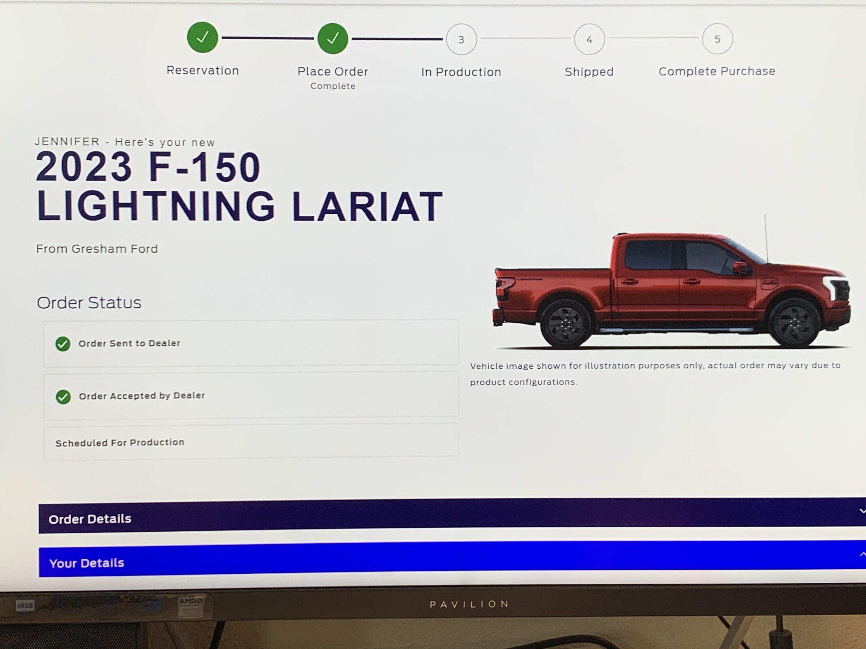 Ford F-150 Lightning 📊 F-150 Lightning ORDERS Tracking List & Stats [Add Yours!] 01A06F61-BF15-4795-AEED-4D9FD6C5C78F