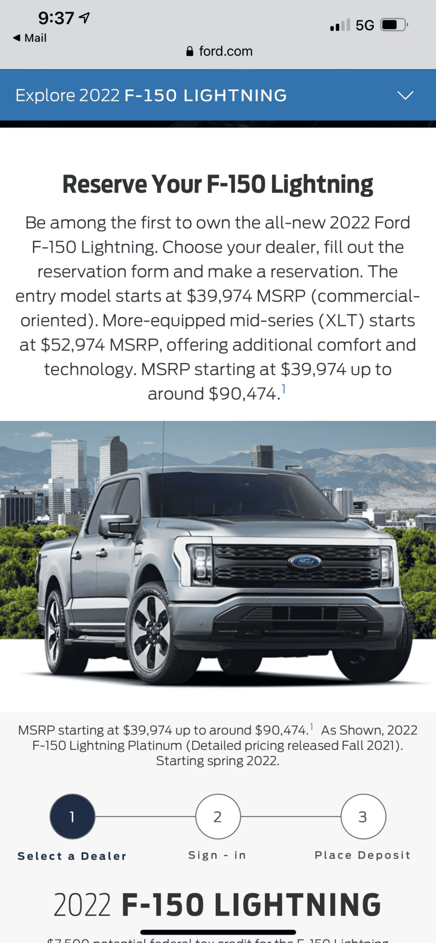 Ford F-150 Lightning F-150 Lightning Order Bank goes live in January - according to our Ford rep's email 0A3FA6EB-F559-47E4-A386-5AE9BFEFB36B