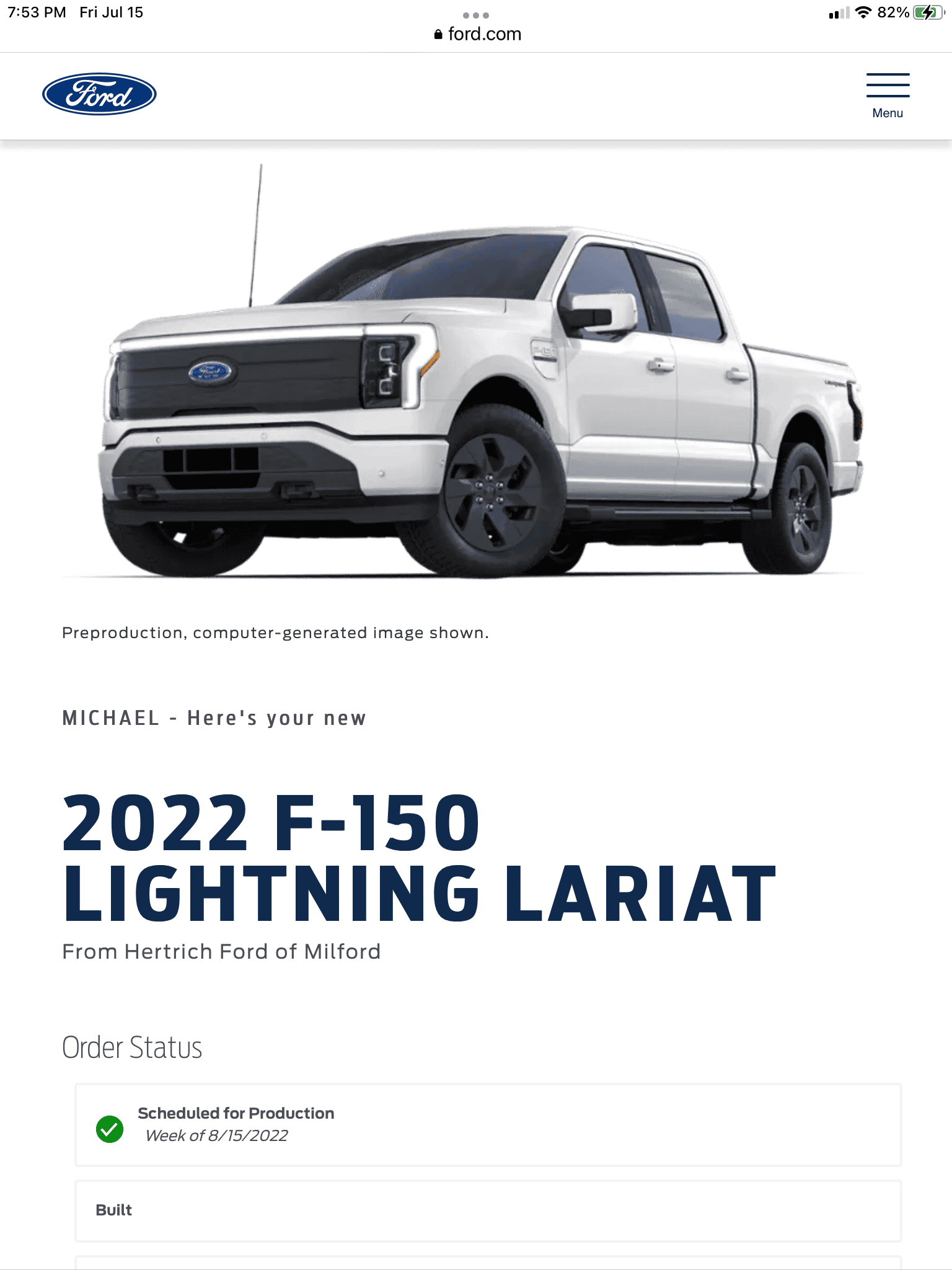 Ford F-150 Lightning Wave 7 Orders & Allocations --Phone Call from Dealer 0C252892-BD49-4A97-A741-FA9994E12F27