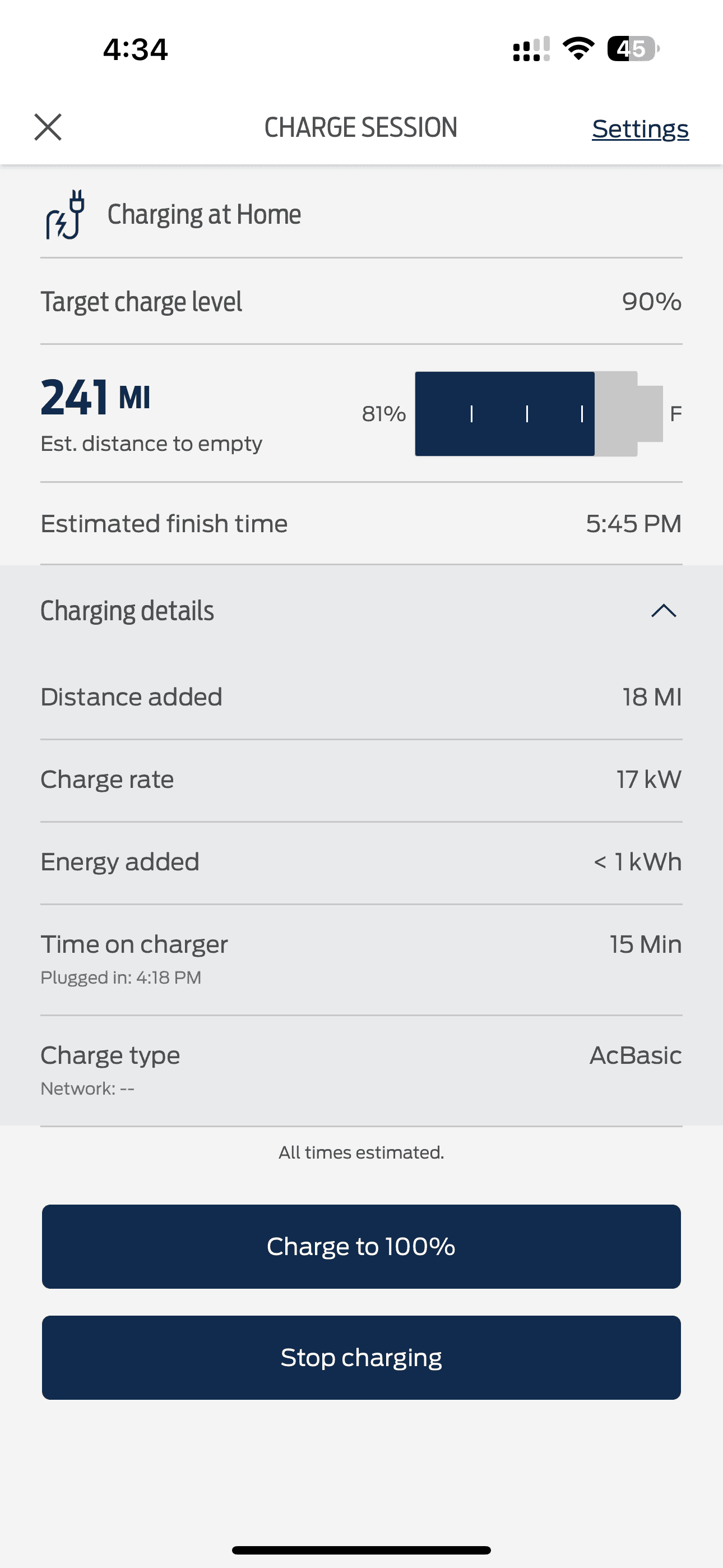 Ford F-150 Lightning FordPass App 4.25.0 released w/ Charge Rate Indicator! 0E2602AC-BB94-4346-83B3-2B026C6D625A