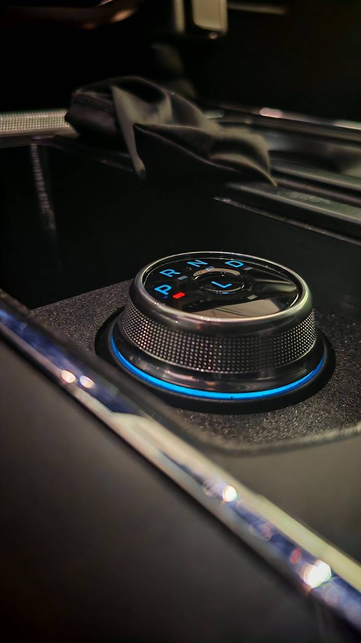 Ford F-150 Lightning Stick to Rotary Shift Knob Conversion w/ 3D Printed Rotary Shifter Holder 1000008433