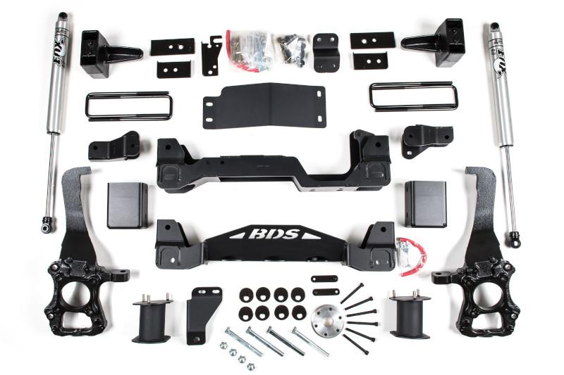 Ford F-150 Lightning 2021 F150 4WD BDS 6" Suspension Lift with Fox 2.0 Rear Shocks 1579FS 150%204WD%20BDS%206in%20Fox%2020%20Lift%20Kit%2000