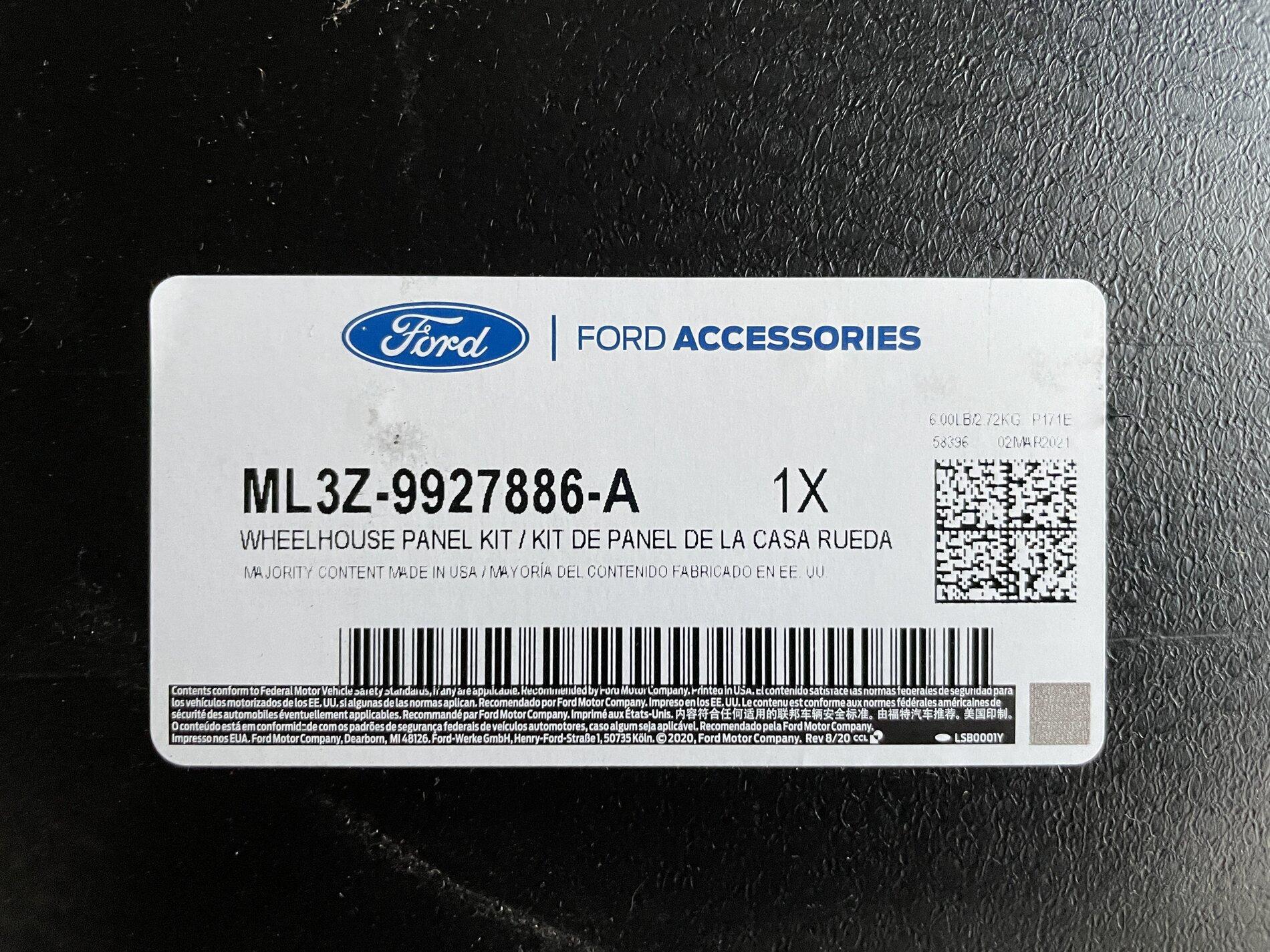 Ford F-150 Lightning Wheel well liners or photoshop? 1619466530085