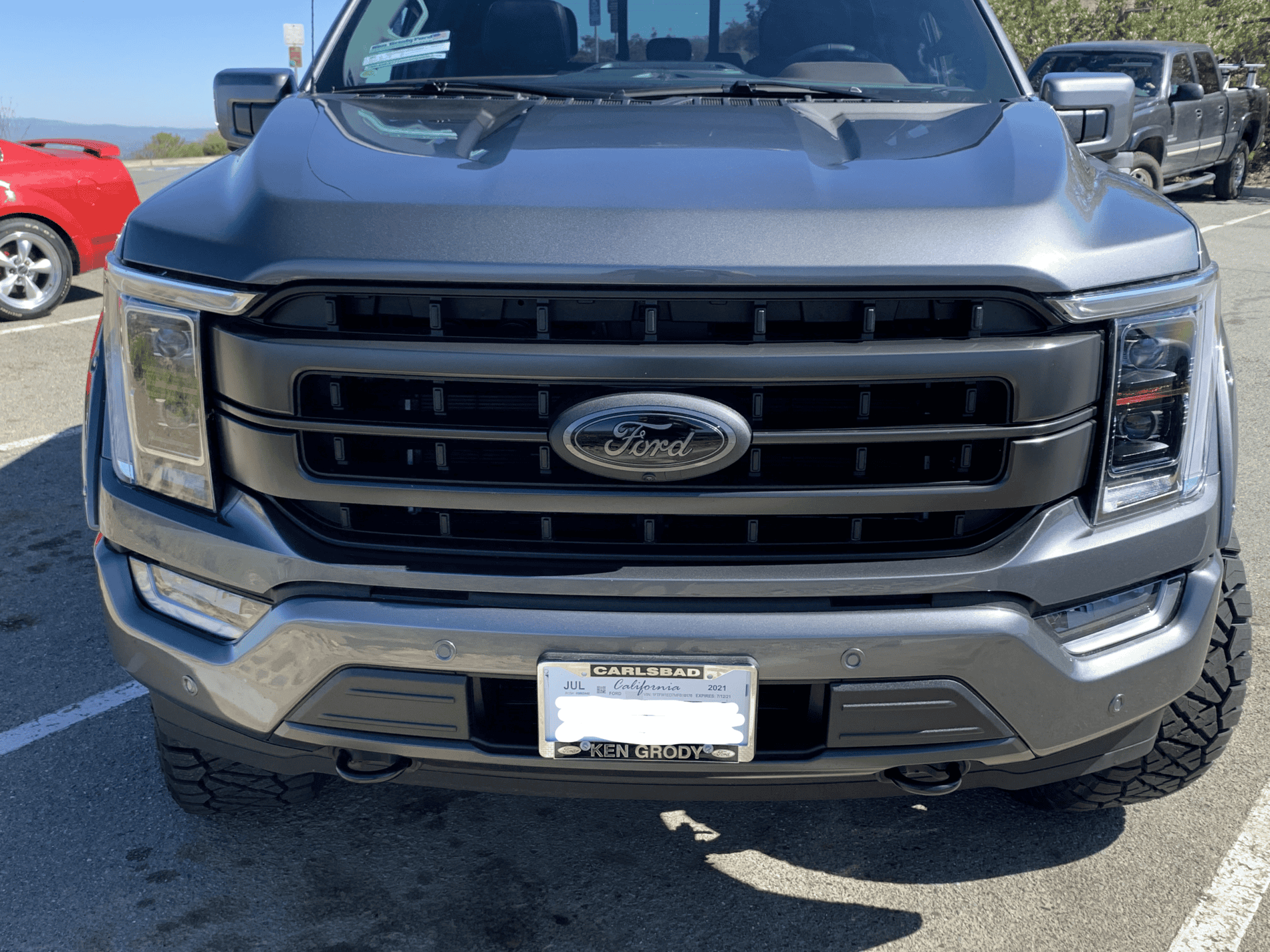 Ford F-150 Lightning Lariat Sport Grill 1623084122633