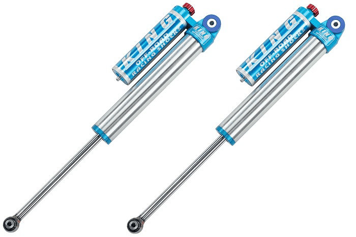 Ford F-150 Lightning 2015-2021 F150 4WD King OEM Performance Series 2.5 Adjustable Piggyback Rear Shocks (Pair) 25001-356A 1629146994000-