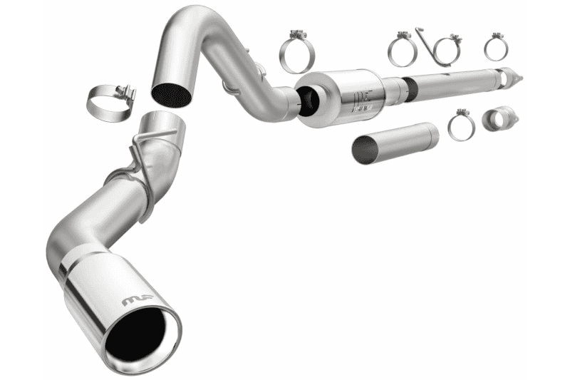 Ford F-150 Lightning 2015-2021 F150 Magnaflow 4" Street-Series Single-Exit Cat-Back Exhaust Kit 19577 1633732242140