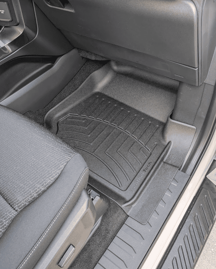 Ford F-150 Lightning WeatherTech HP Floorliners Installed 1639232422006