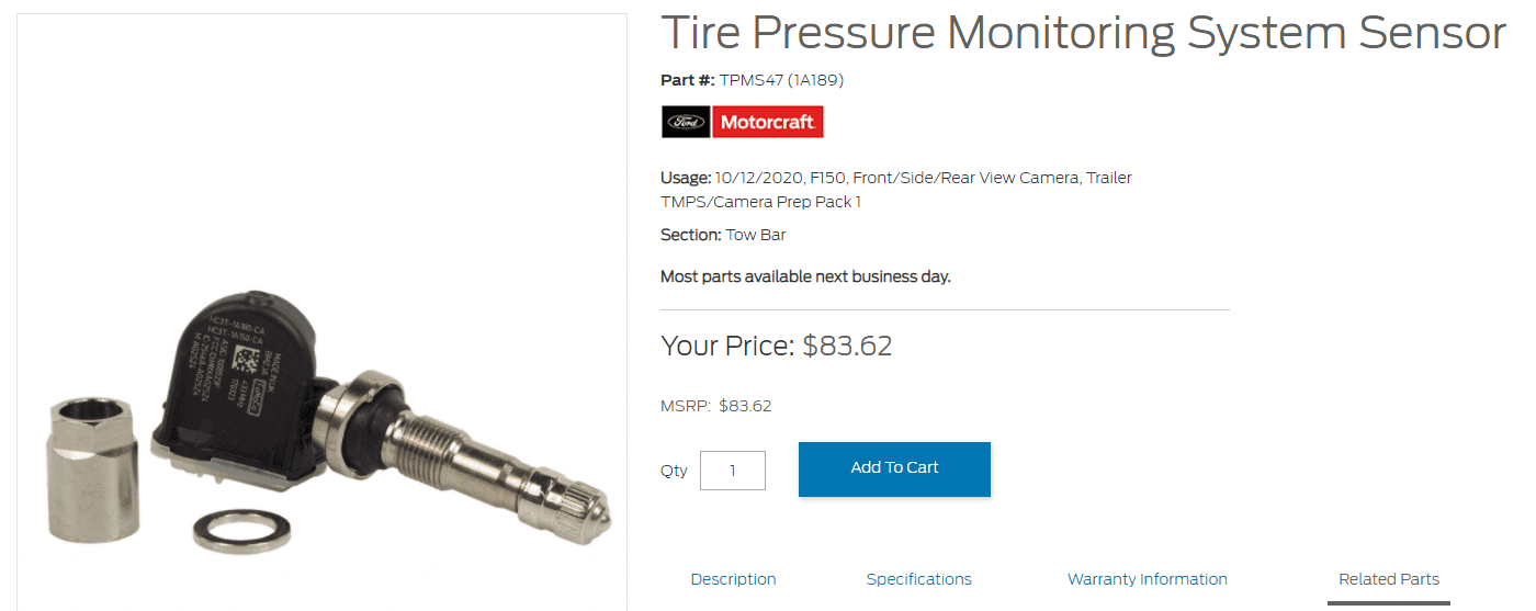 Ford F-150 Lightning Do any F150's connect to TPMS on the trailer? 1639775010526