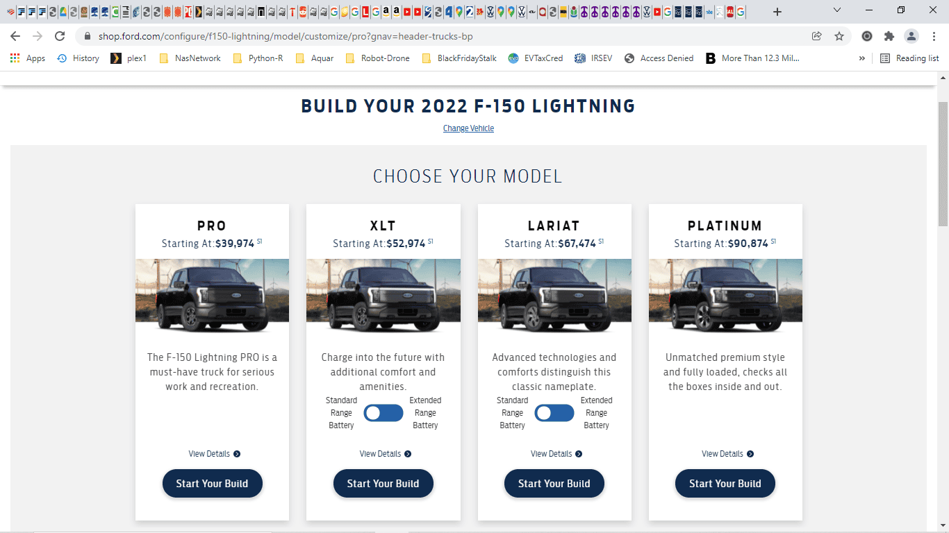 Ford F-150 Lightning ?‍? F-150 Lightning Build & Price Configurator Now Live! Post Your Build 1641303228010