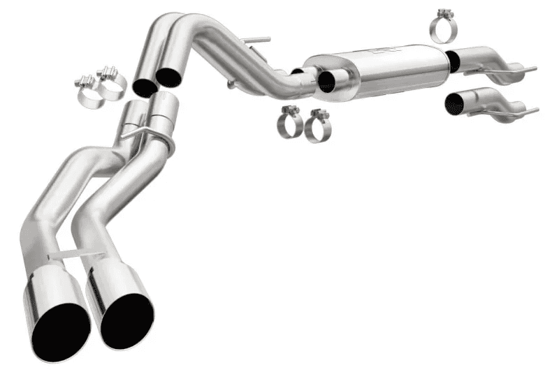 Ford F-150 Lightning 2015-2022 F150 Magnaflow Street-Series Twin Side-Exit Cat-Back Exhaust Kit 19565 1645132617720