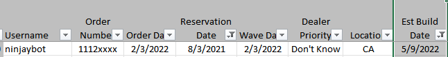 Ford F-150 Lightning UPDATE: Lightning Build Date Scheduling Begins! Mine for the week of 4/25/22 [previously scheduled 5/2/22]! 1645722902622