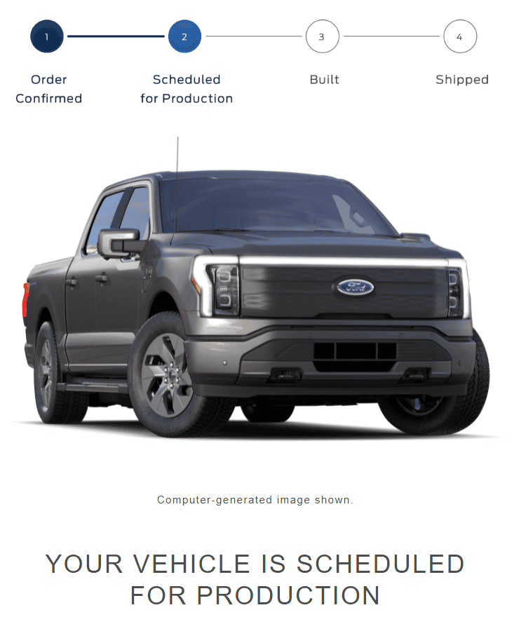 Ford F-150 Lightning Ford sent out (blanket spam) email: "An Important Update About Your Order" [Ford Official Comment] 1647663659985