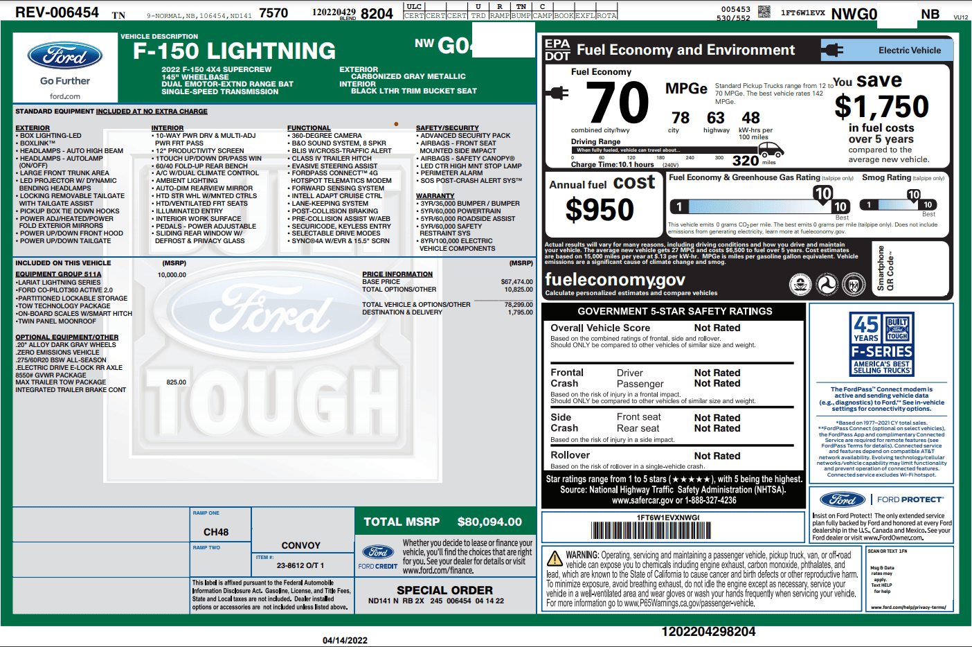 Ford F-150 Lightning UPDATE: Lightning Build Date Scheduling Begins! Mine for the week of 4/25/22 [previously scheduled 5/2/22]! 1649991777735