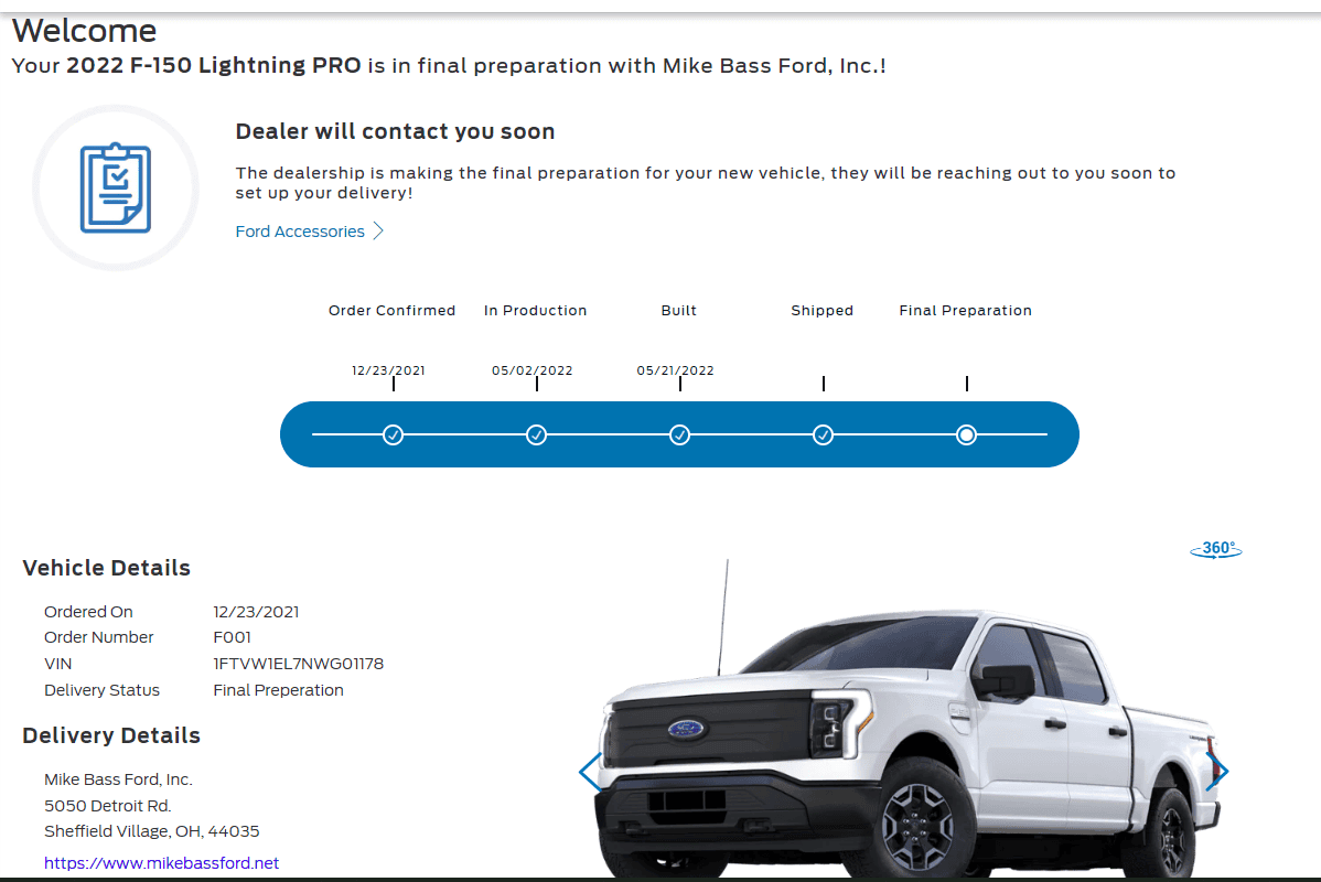 Ford F-150 Lightning 2022 F150 Lightnings -BUILT DATE- ONLY 1653487121613