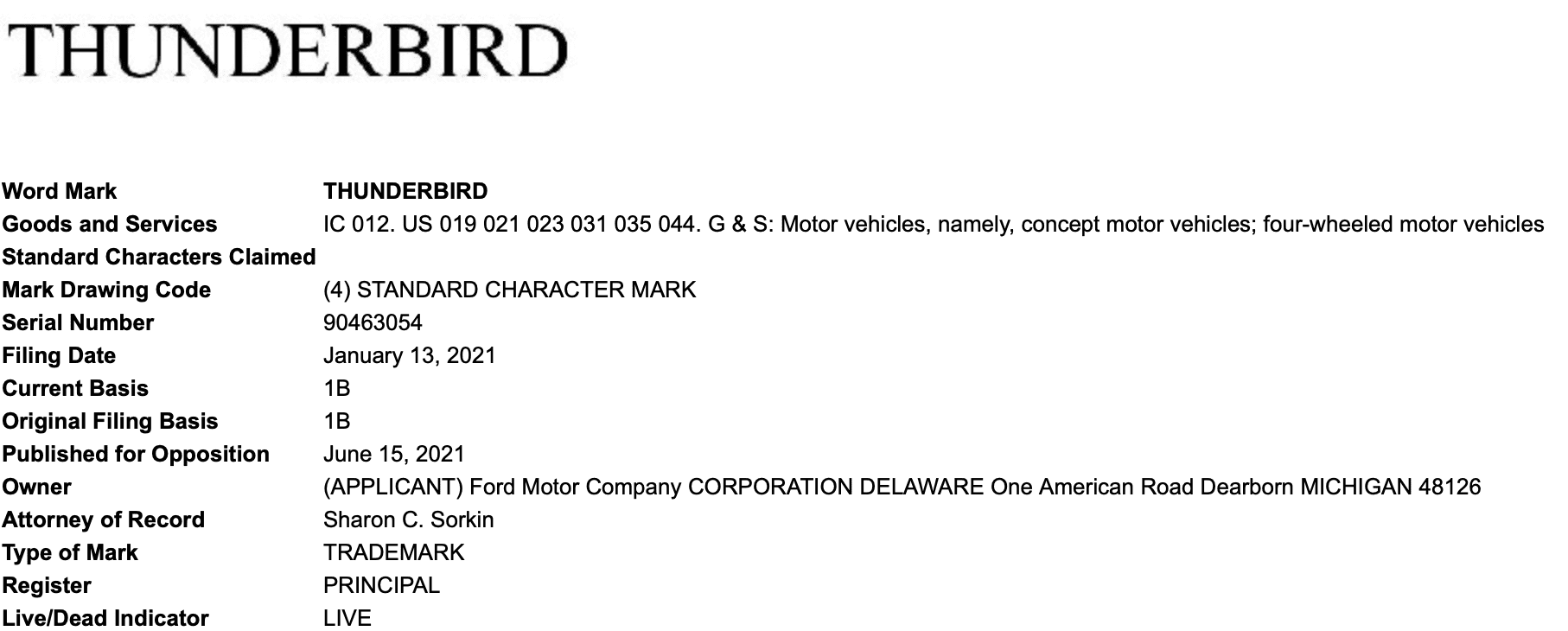 Ford F-150 Lightning What follows Lightning? THUNDER (bird)? 1654895487548