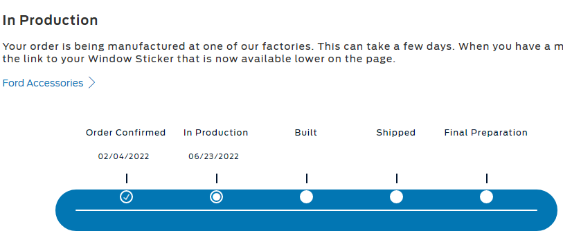 Ford F-150 Lightning Anyone having issues with the vehicle order tracking site not loading? 1656100111401