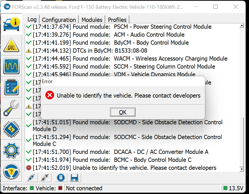 Ford F-150 Lightning FORScan Possible? 1656463401082