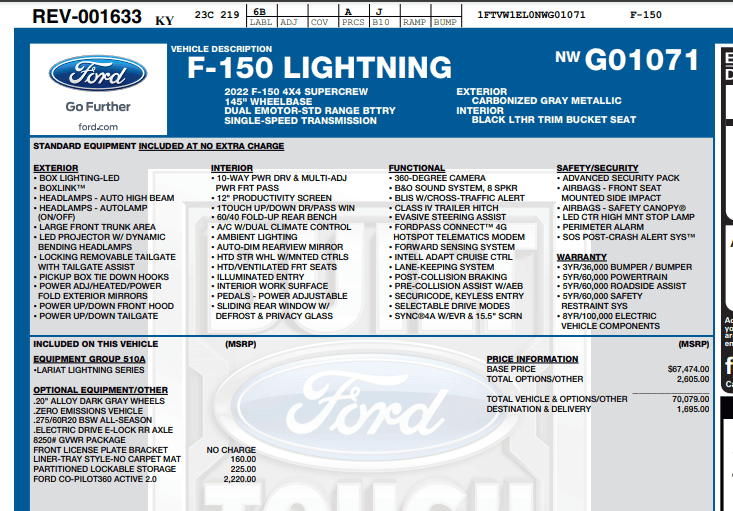 Ford F-150 Lightning 17000lb tow test 1657377489878