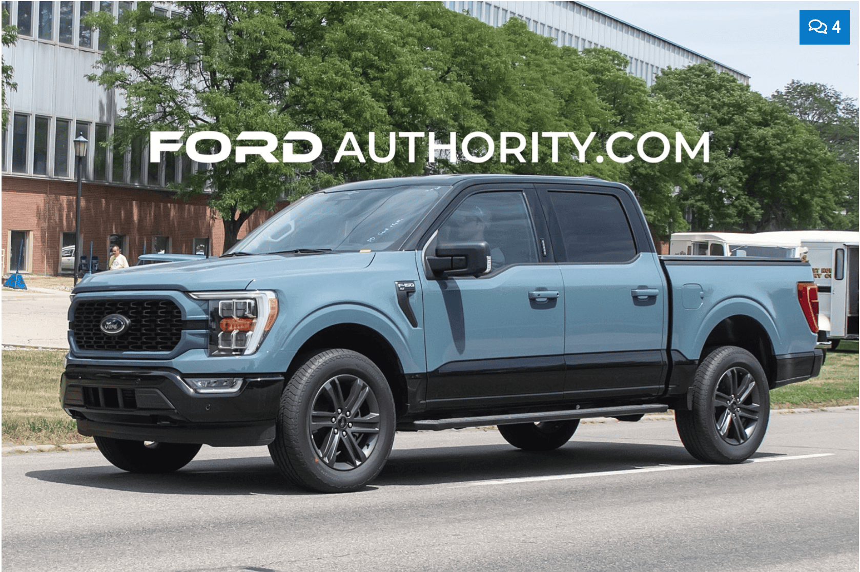 Ford F-150 Lightning 2023 Lightning New Colors: Avalanche Gray and Azure Gray Metallic (*Area 51) 1660073997180