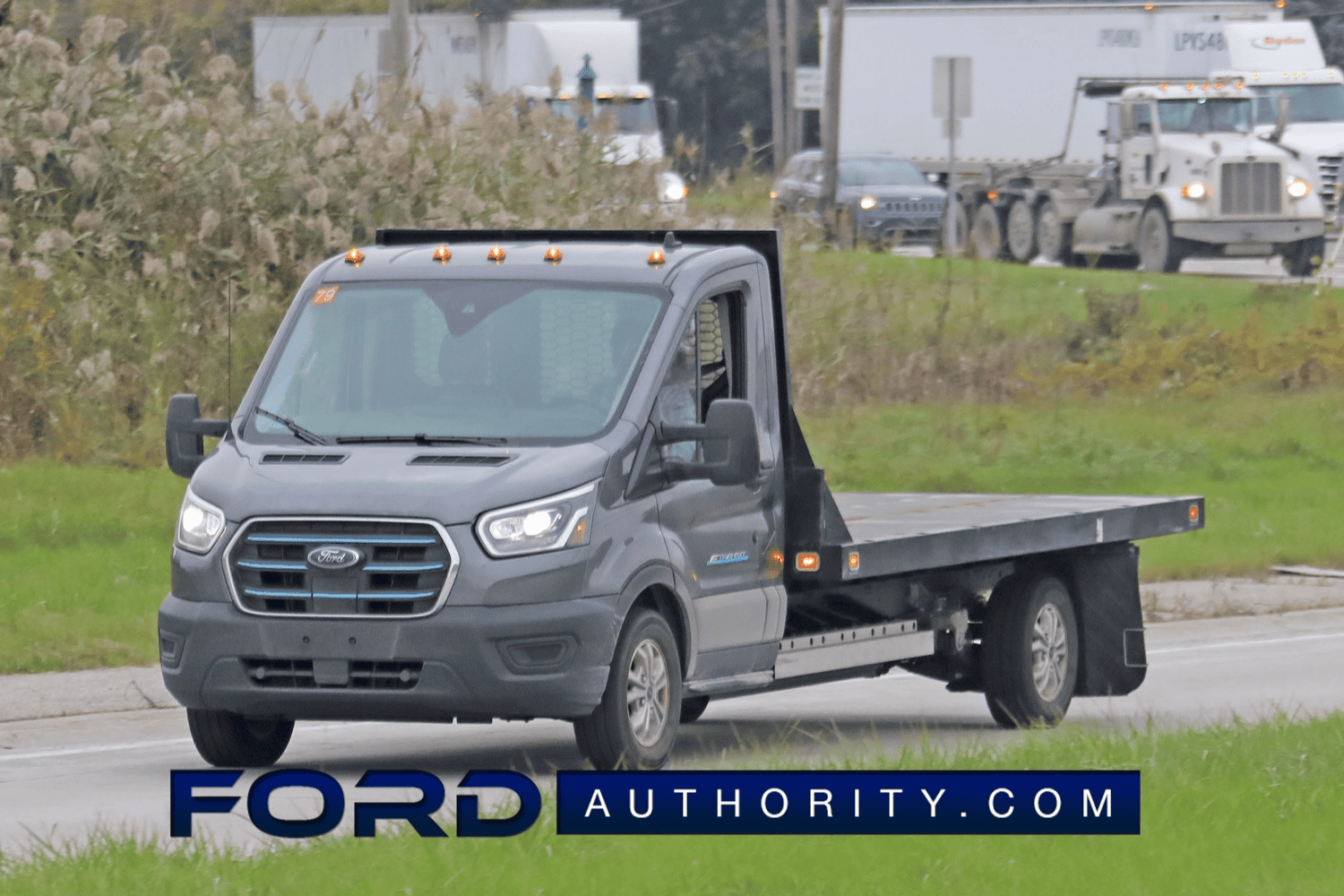 Ford F-150 Lightning Want 4000 lb payload?  Ford E-Transit Chassis Cab 1663164264268