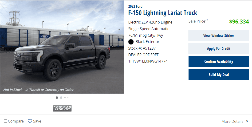 Ford F-150 Lightning Dealer Allocations starting to get Delivered? 1663850498425