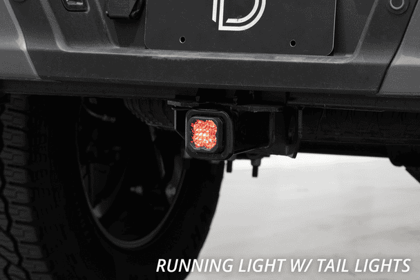 Ford F-150 Lightning NEW PRODUCT | Diode Dynamics HitchMount LED Pod Reverse Kit 1666919386813