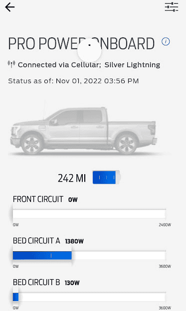 Ford F-150 Lightning Remote Pro Power Onboard Control - Software Update 3.5.3 1667337456867