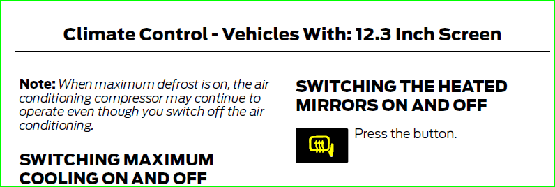 Ford F-150 Lightning 2023 XLT - Heated Mirrors - Yes or No 1669342395596