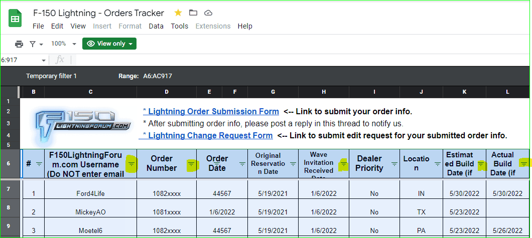 Ford F-150 Lightning ✅ 1/9/2023 Lightning Build Week Group (MY2023) 1669401253093