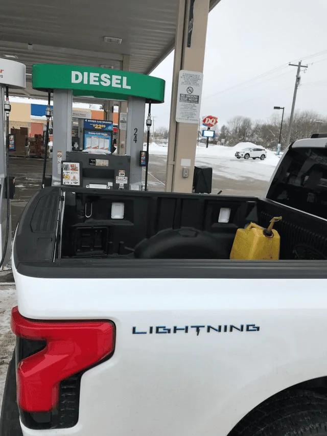 First time back at the gas station Ford Lightning Forum For F150