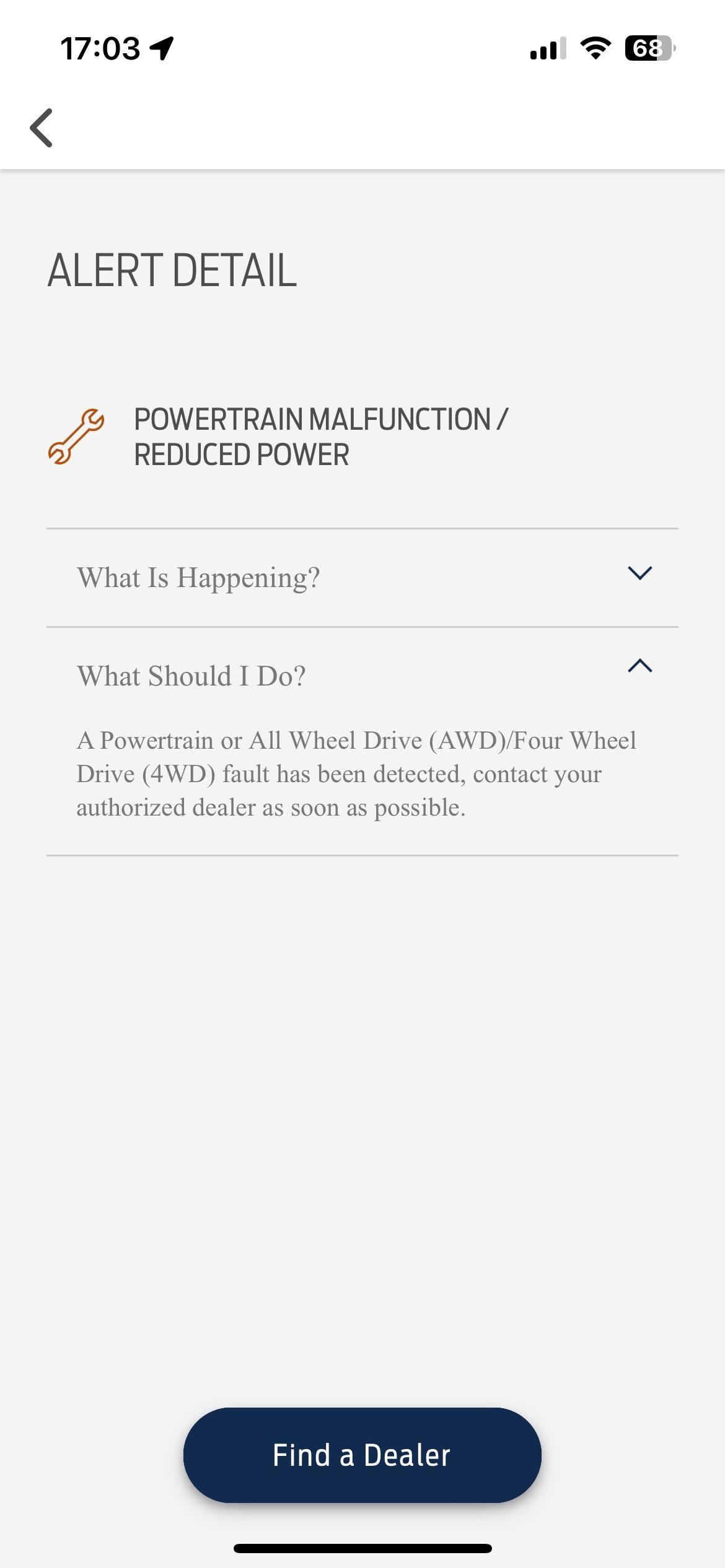Ford F-150 Lightning Help Interpreting DTC for Powertrain Malfunction/Reduced Power Vehicle Alert 1673539266991