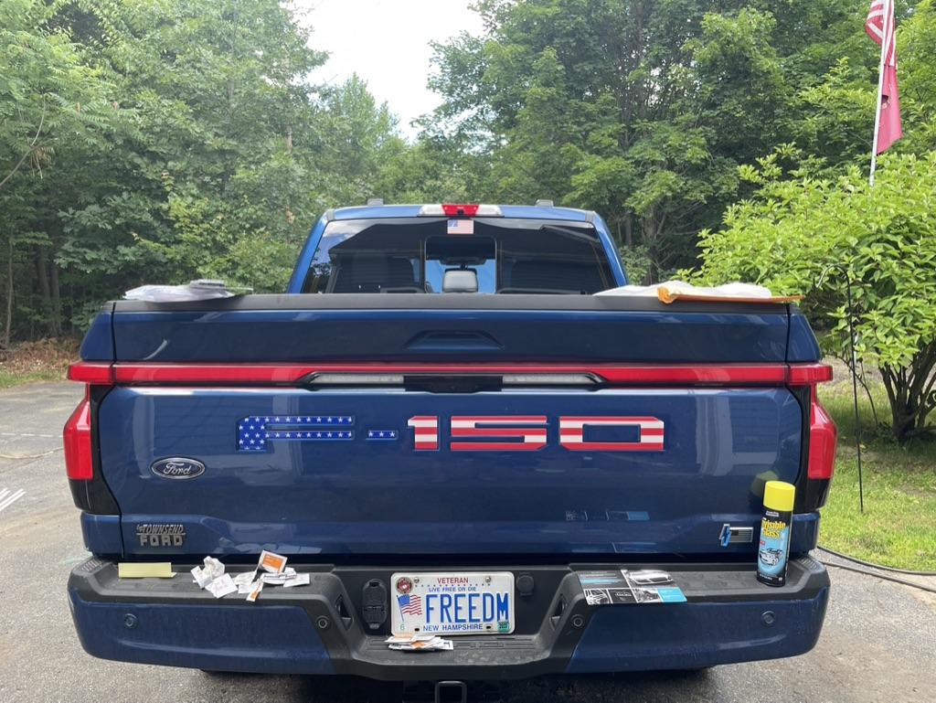 Ford F-150 Lightning Vanity Plates? 1673843701470