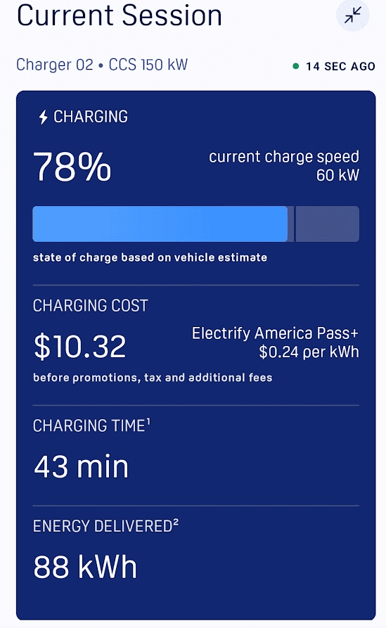 Ford F-150 Lightning EA chargers on reduced rate for “update”? 1674510955866