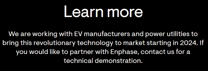 Ford F-150 Lightning Enphase releasing Bidirectional EV charger soon 1675389218279