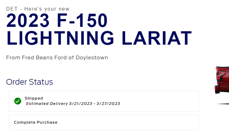 Ford F-150 Lightning Anyone take delivery since production was restarted? 1679690243032