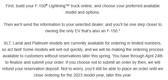 Ford F-150 Lightning XLT orders will open again soon (MY2023 Wave 8) 1680198973701