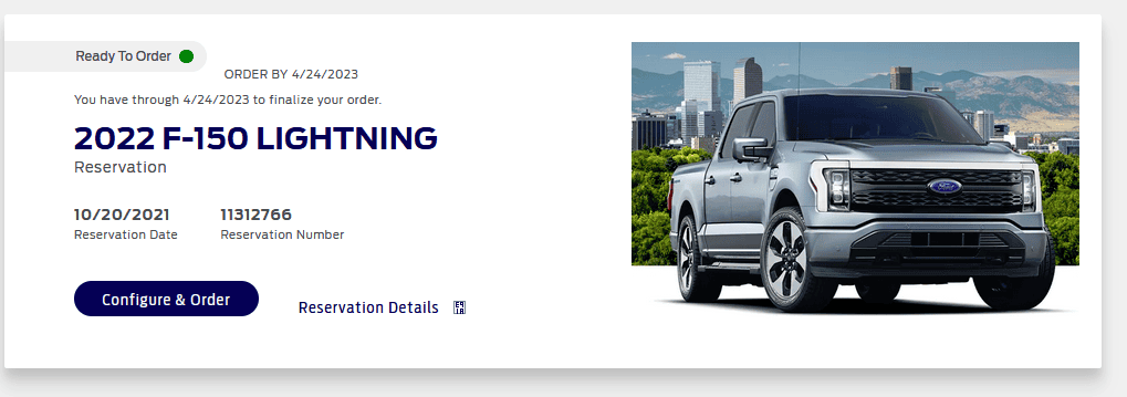 Ford F-150 Lightning Wave 8 Order Invites Going Out Today 3/30 1680213503169