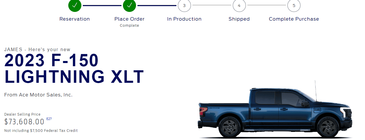 Ford F-150 Lightning 📊 F-150 Lightning ORDERS Tracking List & Stats [Add Yours!] 1680888211592