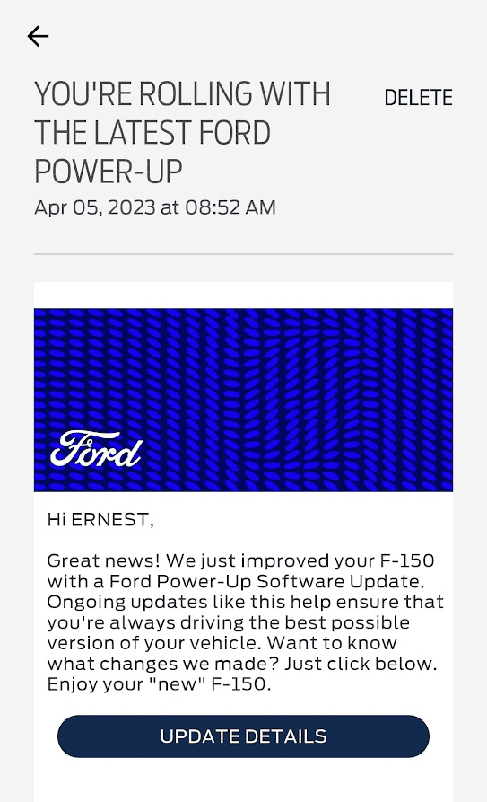 Ford F-150 Lightning Ford Power-Up 4.1.2 UI Update 1681125671286