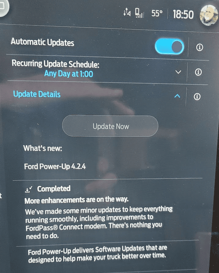 Ford F-150 Lightning Ford Power-Up 4.2.4 Modem Connection Issues 1683167793580