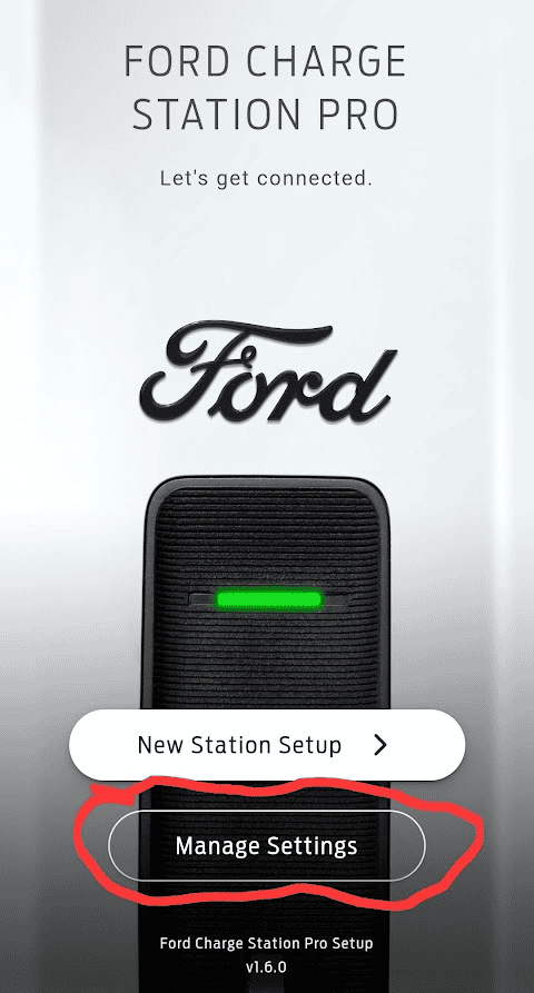 Ford F-150 Lightning Ford Charge Station Pro not connecting to Pro Charger app for initial set up 1683813433590
