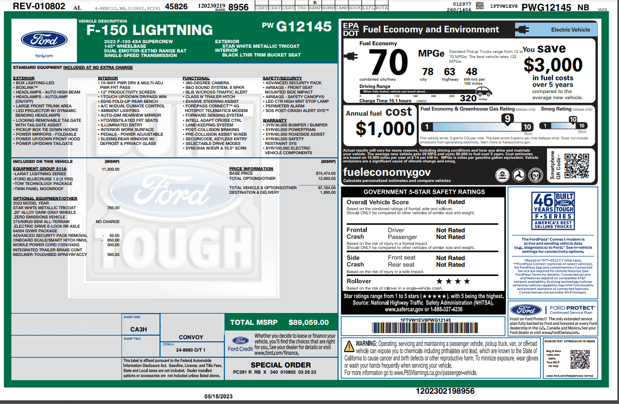 Ford F-150 Lightning ✅ 2/13/2023 [3/20] Lightning Build Week Group (MY2023) 1684203037192