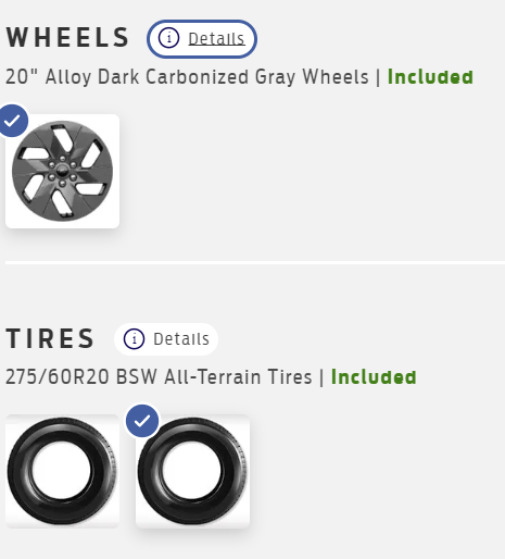 Ford F-150 Lightning Can full size tire be stored under the truck in place of the factory spare tire? 1685548570786