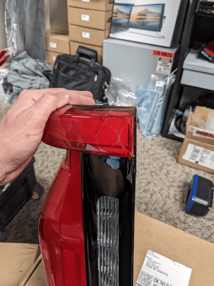 Ford F-150 Lightning Busted Tail Light - Radar Programming Not Needed 1685996890924