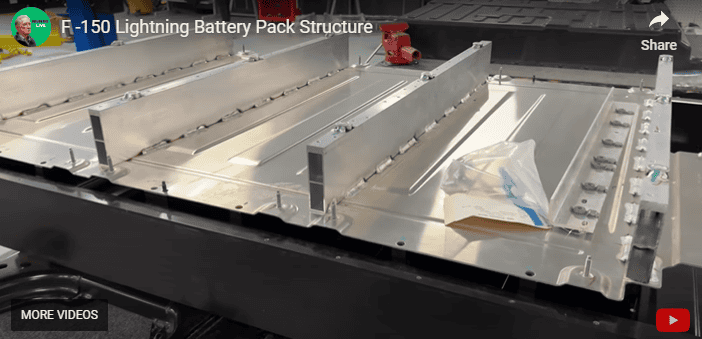 Ford F-150 Lightning Additional Battery Capacity by Removing Spare Wheel/Tire 1687819852665