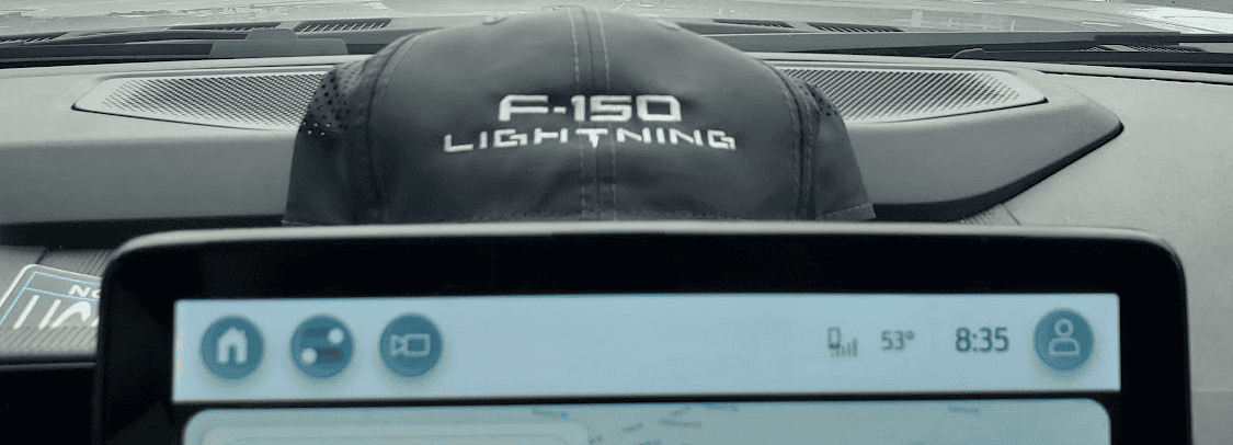 Ford F-150 Lightning After update screen layout totally FUBAR 1689869861949