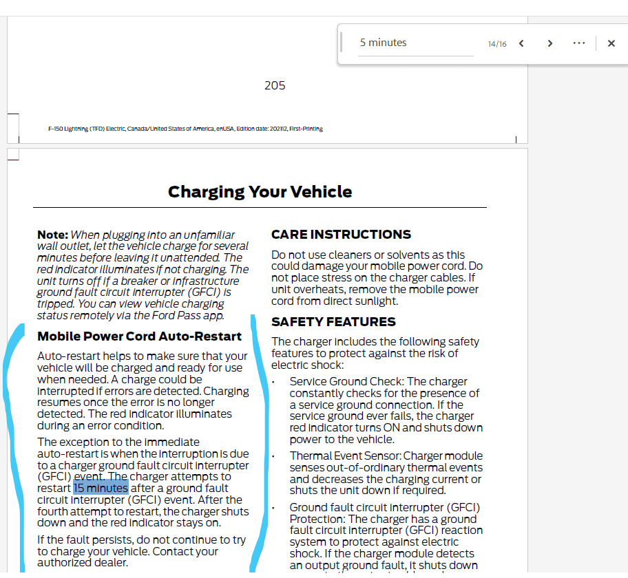 Ford F-150 Lightning DC Charging Fault 151 miles away from home 1691937972788