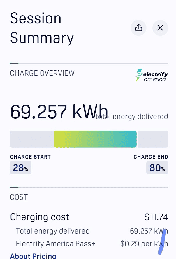Ford F-150 Lightning WHY does EA charge cost VARY, even at the same location?? 1696171685489