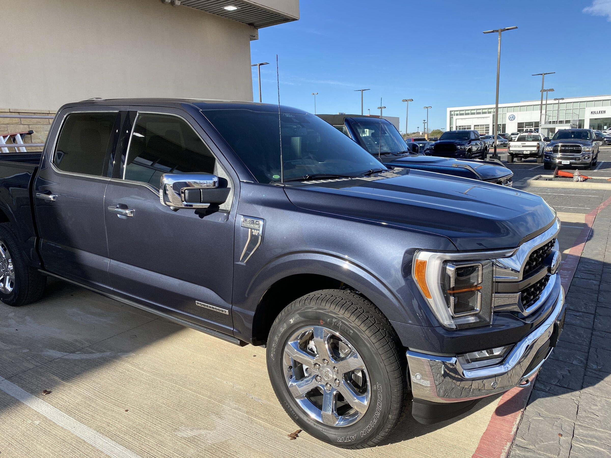 Ford F-150 Lightning I went and sat in an XLT and Lariat for the first time and... 16EB6AB0-4DB6-4FD2-942C-54168CC7D622